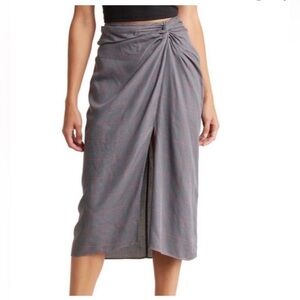 Rag & Bone Amber Plaid Midi Skirt